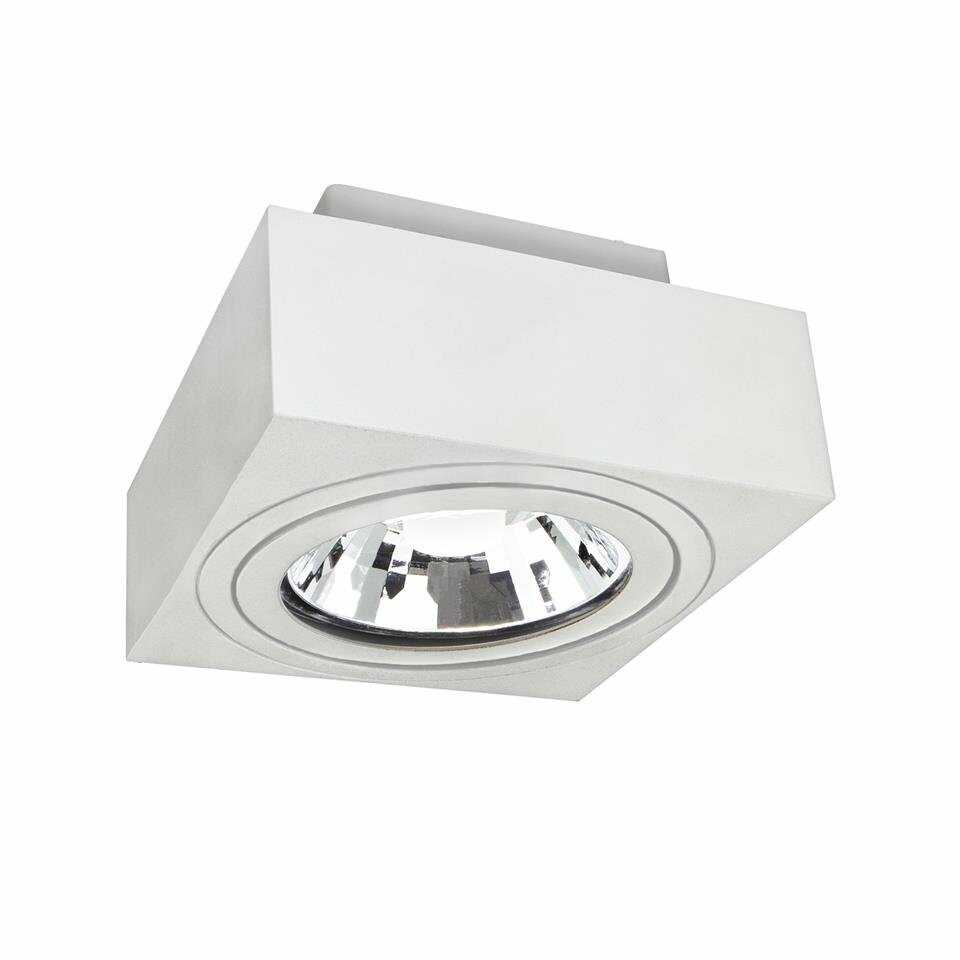 OPRAWA MIRORA AR111 NATYNKOWA GU10 250V IP20 145X145X85mm BIAŁY SLIP005047