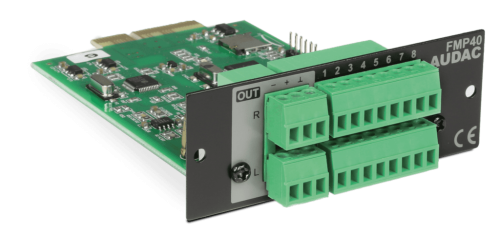 PVS AUDAC FMP40 SourceCon voice file media player module FMP40