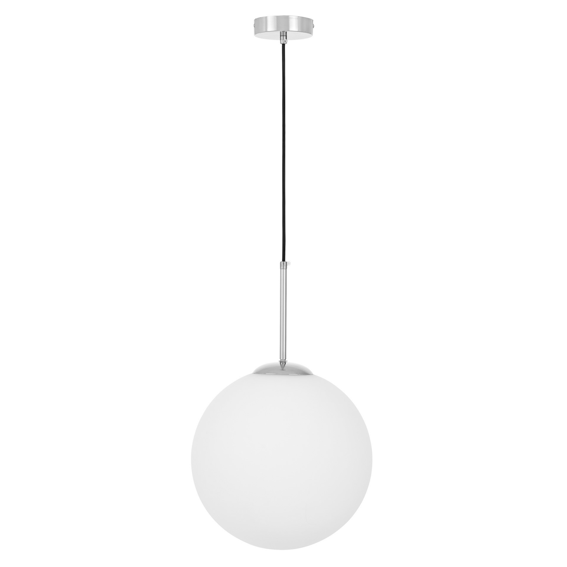 NOWOCZESNA LAMPA WISZĄCA CHROMOWANA FREDICA D30