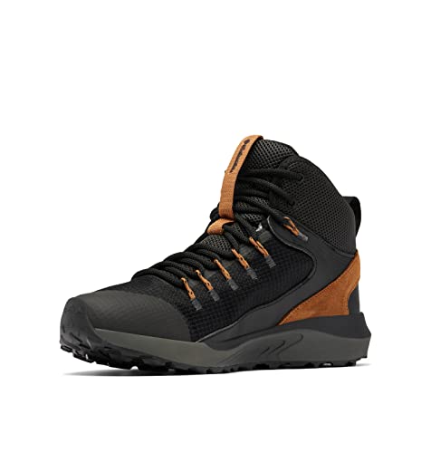 Columbia Męskie buty trekkingowe Trailstorm Mid wodoodporne, Black Elk, 43 EU
