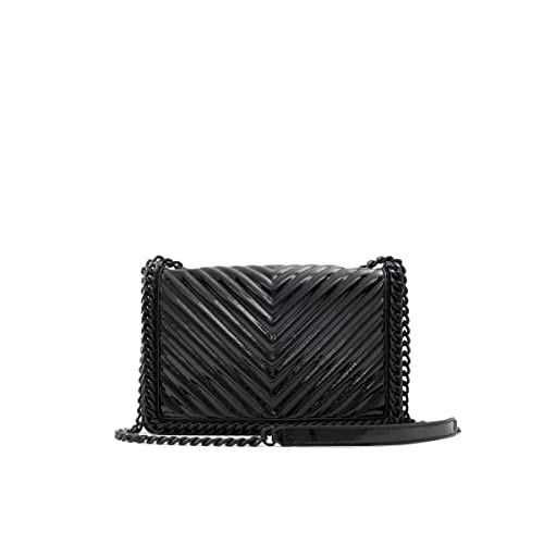 ALDO Damska torba crossbody Greenwald, Czarny/czarny,