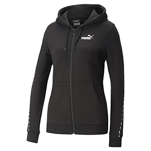 PUMA Damska bluza z kapturem Puma Power Tape na zamek błyskawiczny Tr Sweat