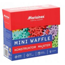 Klocki Mini Waffle 200 el. Konstruktor Majster