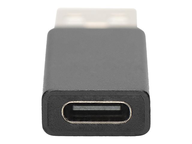 ASSMANN USB Type-C adapter type A to C M/F 3A 5GB 3.0 Version bl