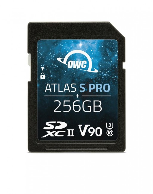OWC SDXC Atlas S Pro 256GB UHS-II V90 290/276 MB/s OWCSDV90P0256