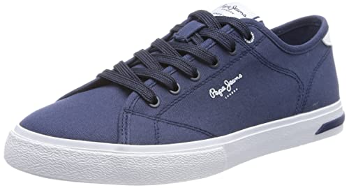 Pepe Jeans Męskie trampki Kenton Road M, granatowy, 46 EU