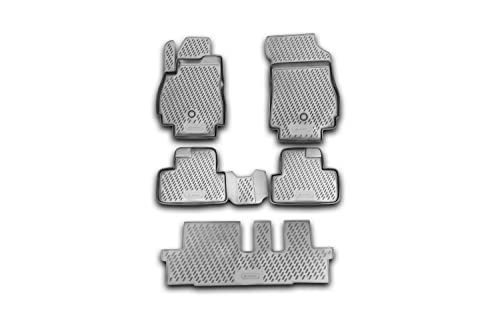 Dopasowane dywaniki 3D ELEMENT do Chevrolet Orlando, 2011-> 5-częściowe.