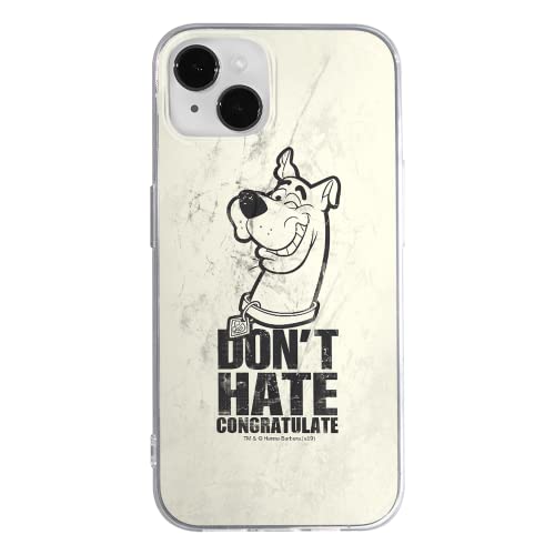 ERT GROUP etui na telefon Apple Iphone 14, case oryginalny i oficjalnie licencjonowany przez Scooby Doo, wzór Scooby Doo 011, optymalnie dopasowane, plecki z TPU