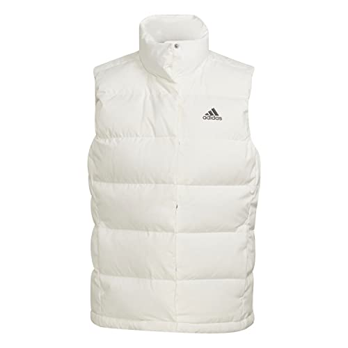 adidas Damska kurtka (Down) Helionic Down Vest, biała, HG6278, 2XL