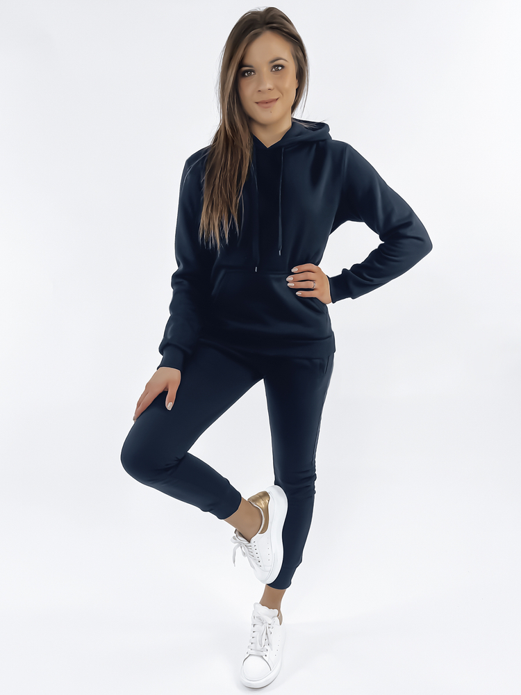Komplet damski dresowy DRESSLILY granatowy Dstreet AY0460