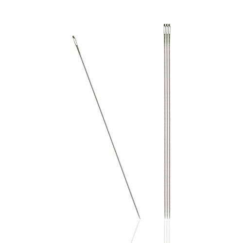 Prym - prym srebro nr 12 (0,40 x 50 mm) igły do ​​koralików - 1 Sztuk