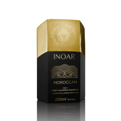 INOAR Moroccan Keratin Szampon Oczyszczający do Zabiegu Prostowania Włosów 250ml