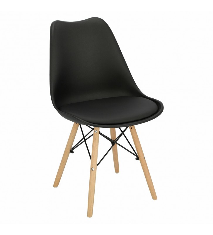 D2.DESIGN Krzesło Norden DSW PP czarne 1627 113171