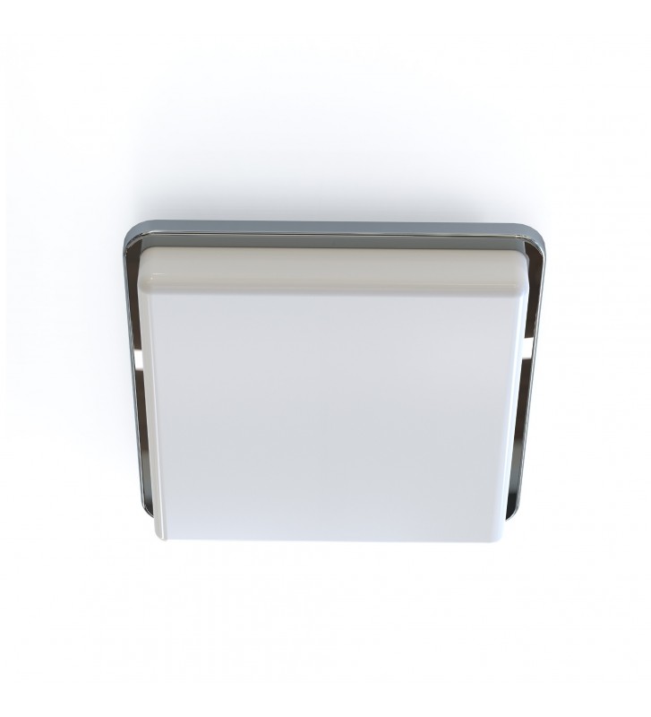 Nowodvorski Plafon / kinkiet do łazienki z czujnikiem ruchu TAHOE II 25cm 2xE27 chrom 10041