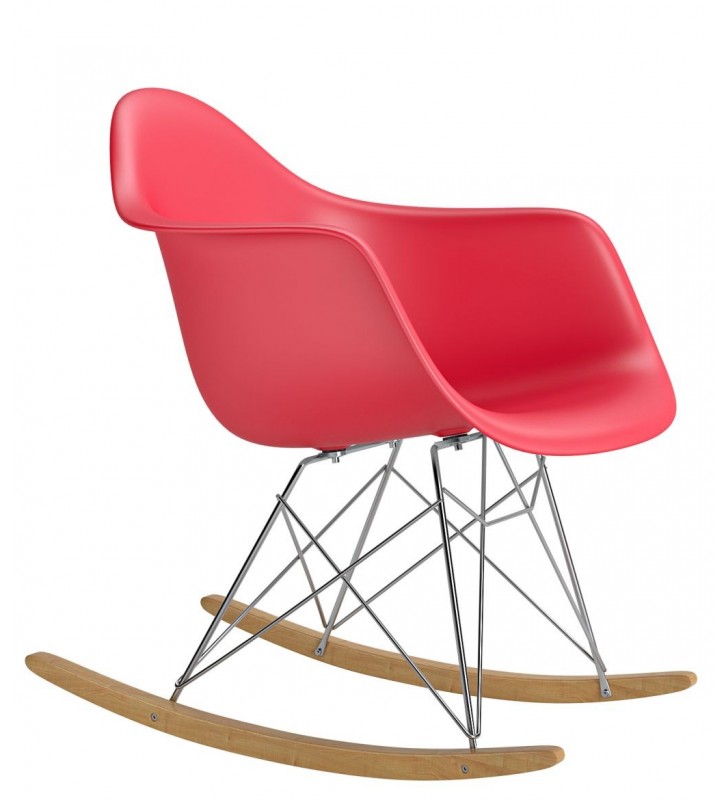 D2.Design Krzesło P018 RR PP czerwone insp. RAR 62508