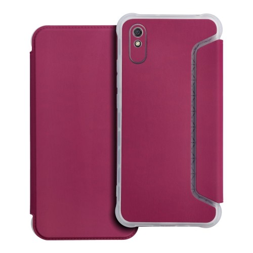 Zdjęcia - Etui Xiaomi Kabura PIANO do  Redmi 9AT/Redmi 9A magenta 