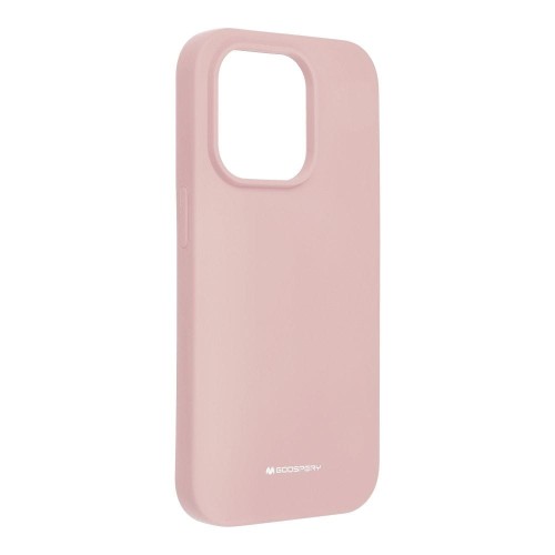 Фото - Чохол Goospery Etui na telefon Mercury Silicone do iPhone 14 Pro różowo-piaskowy/pink-san 