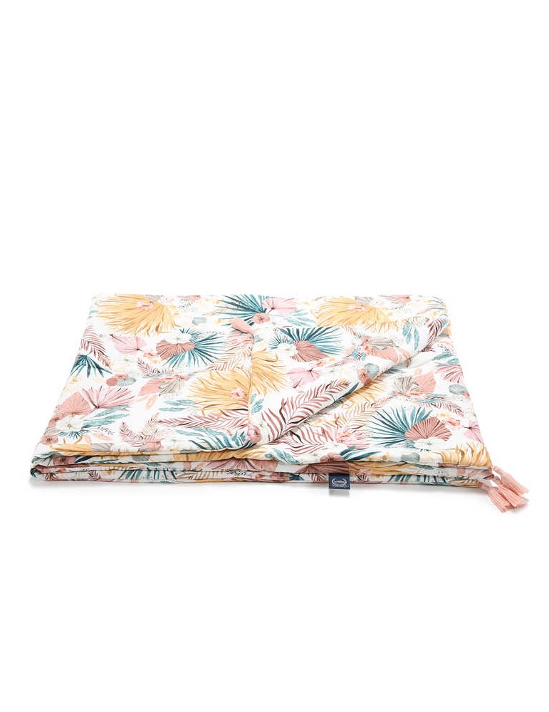 La Millou kołderka Bambusowa 110x140 Bamboo Bedding King Size ( Boho palms light)