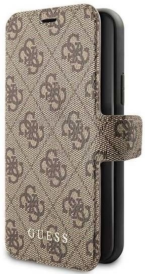 Guess Pokrowiec na telefon 4G Book pro Apple iPhone 11 GUFLBKSN614GB Brązowe