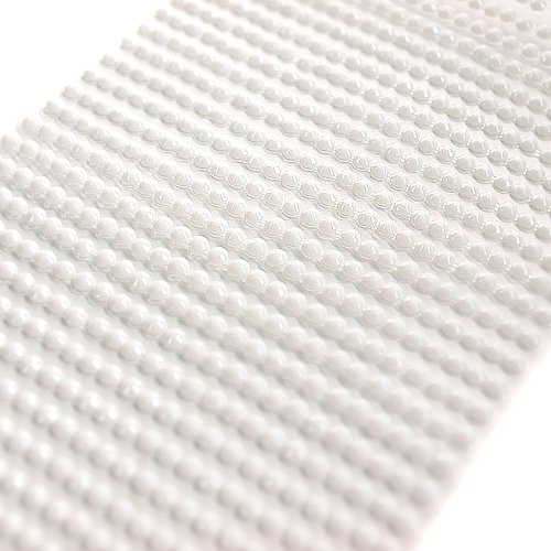 Kryształki samoprzylepne 3mm 806szt. - białe
