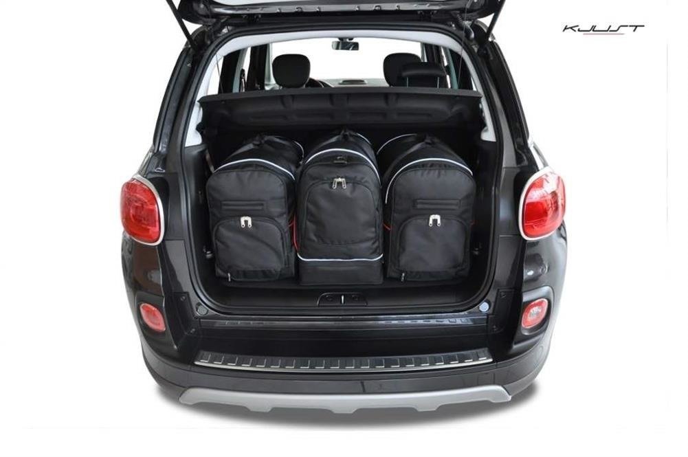 Kjust Carbags Auto kieszenie zestawy Citroen Fiat 500L hatchback 5d  Car Fit Bags univ