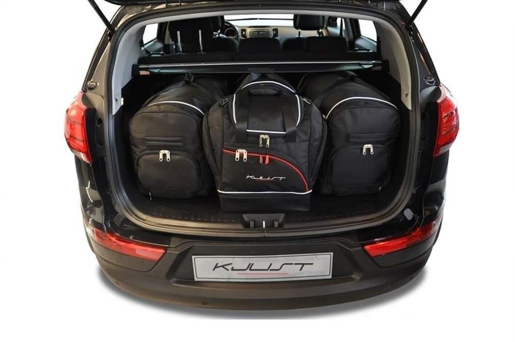 Kjust Carbags Kieszenie kjust  zestaw na wymiar KIA Sportage, III, 2010-CAR Fit Bags univ