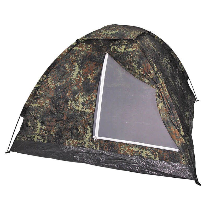Namiot turystyczny MFH 3-osobowy Monodom Flecktarn