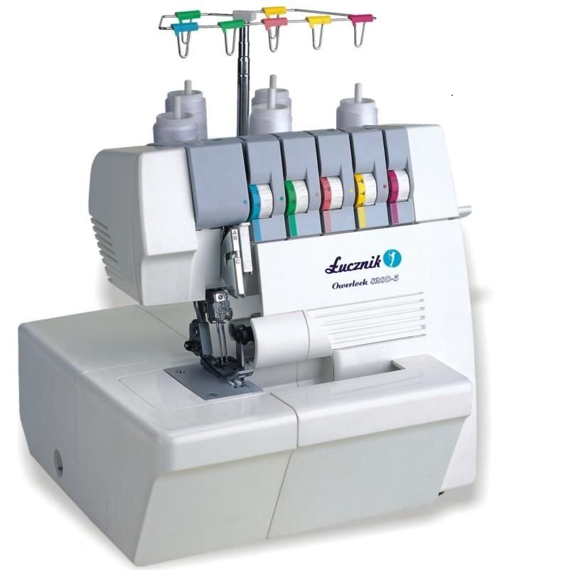 Łucznik Owerlok Overlock domowy 5-nitkowy 820D-5
