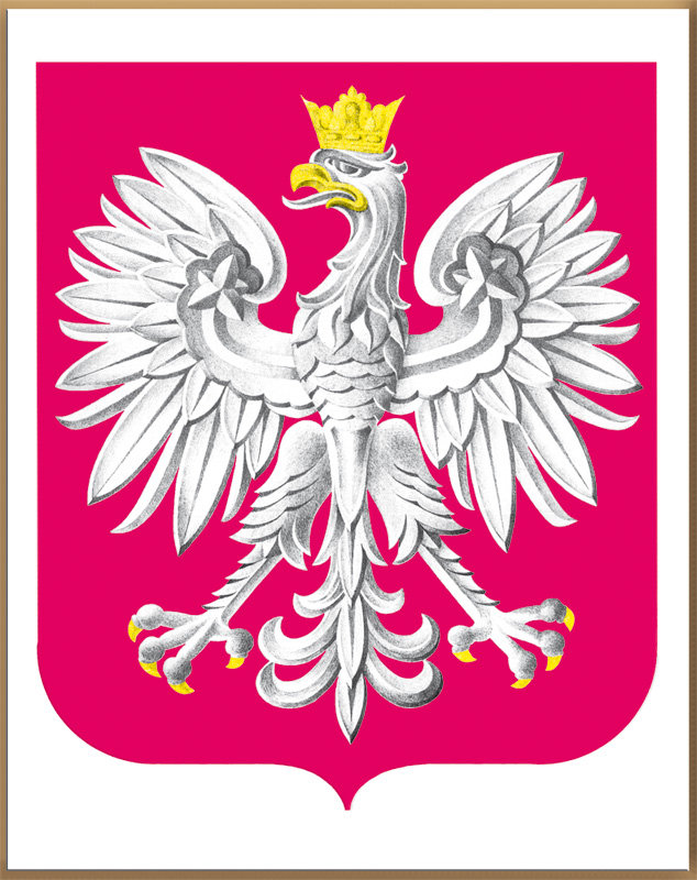 Godło RP w ramce ADAMIGO