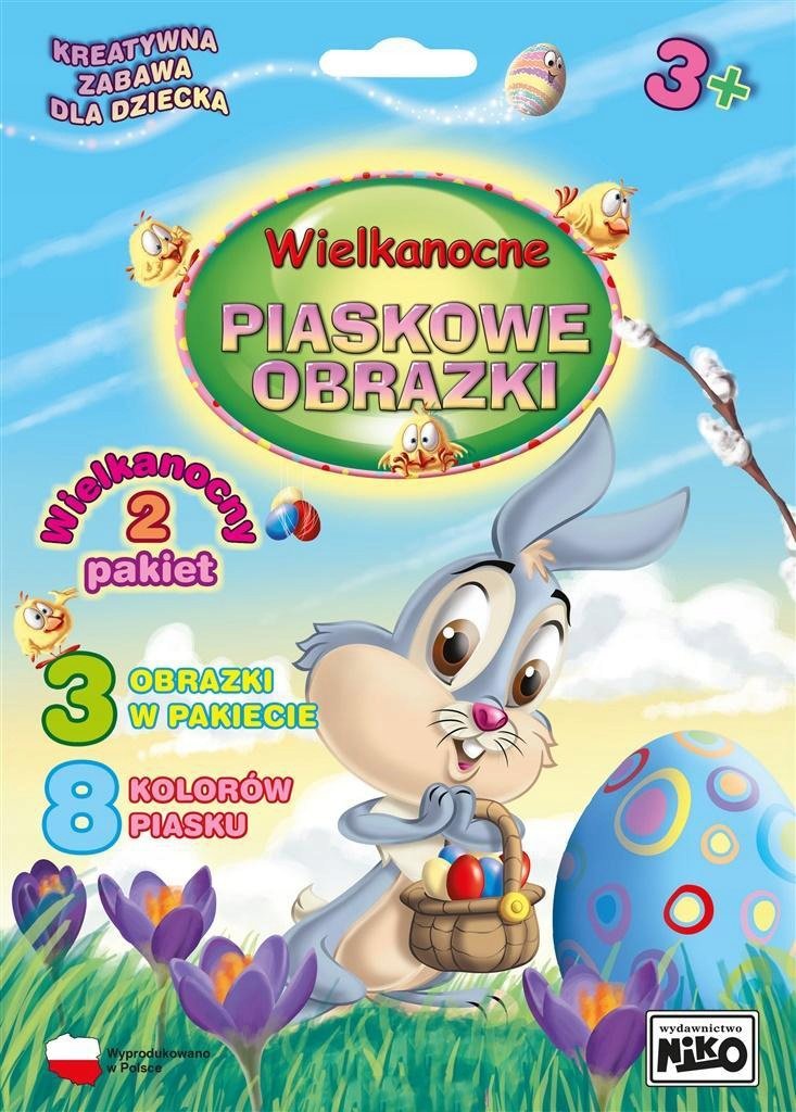 Piaskowe obrazki Wielkanoc pakiet 2