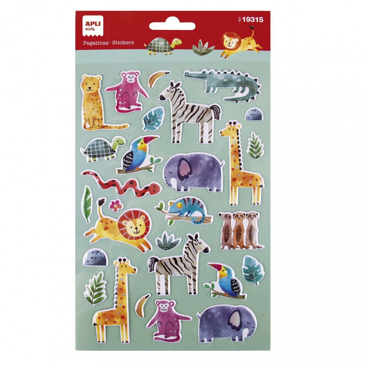 Apli Kids Naklejki - safari