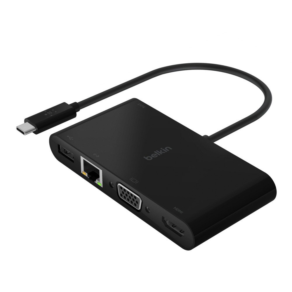 Belkin USB-C Mutimedia +Charge Adapter AVC004btBK