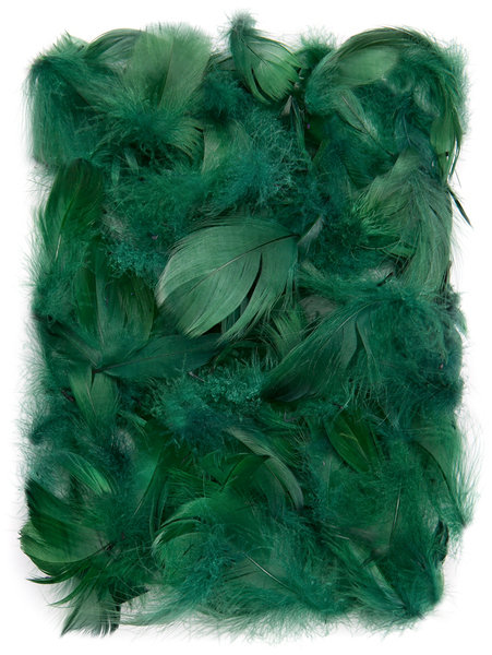 DpCraft Piórka 5-12 cm, 10 g, dark green, ciemne zielone, DPCraft