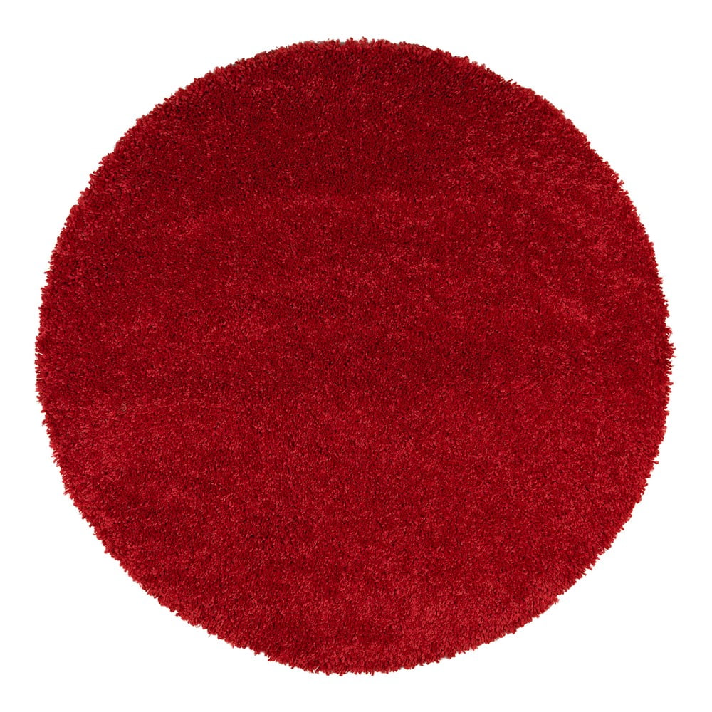 Czerwony dywan Universal Aqua Liso, ø 80 cm