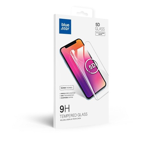 Blue Star Szkło Hartowane 5D do Samsung A14 5G (full glue/case friendly) czarny
