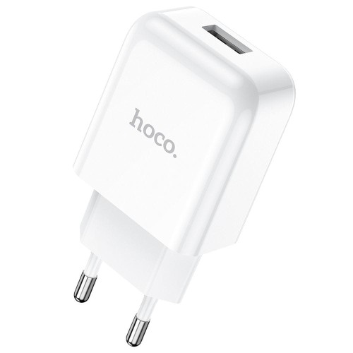 Hoco Ładowarka sieciowa USB 2A N2 Vigour biała