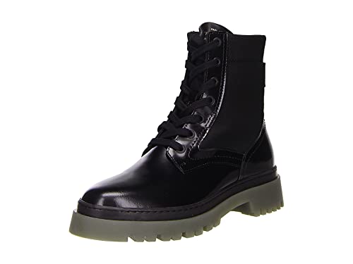 GANT FOOTWEAR Damskie kozaki ALIGREY półdługie, czarne/oliwkowe, rozmiar 38 UE