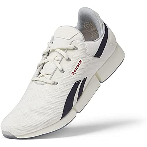 Reebok Męskie trampki Dailyfit DMX, Chalk Vector Navy Vector Red, 45.5 EU