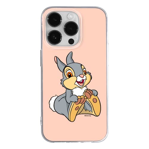 ERT GROUP etui na telefon Apple Iphone 14 PRO, case oryginalny i oficjalnie licencjonowany przez Disney, wzór Thumper 002, optymalnie dopasowane, plecki z TPU