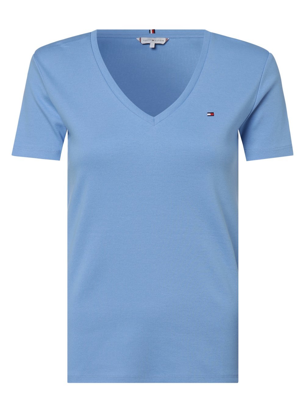 Tommy Hilfiger - T-shirt damski, niebieski