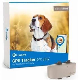 Lokalizator GPS Tractive DOG 4 LTE – sledování polohy a aktivity pro psy (TRNJA4) Brązowy