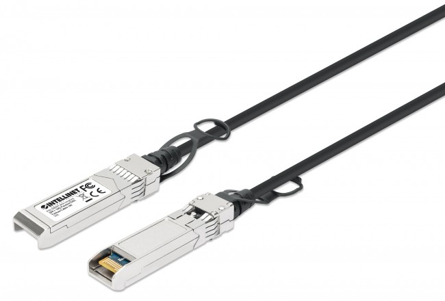Intellinet 508391 Łącze Twinax SFP+ 10G DAC pasywne, MSA, 1m