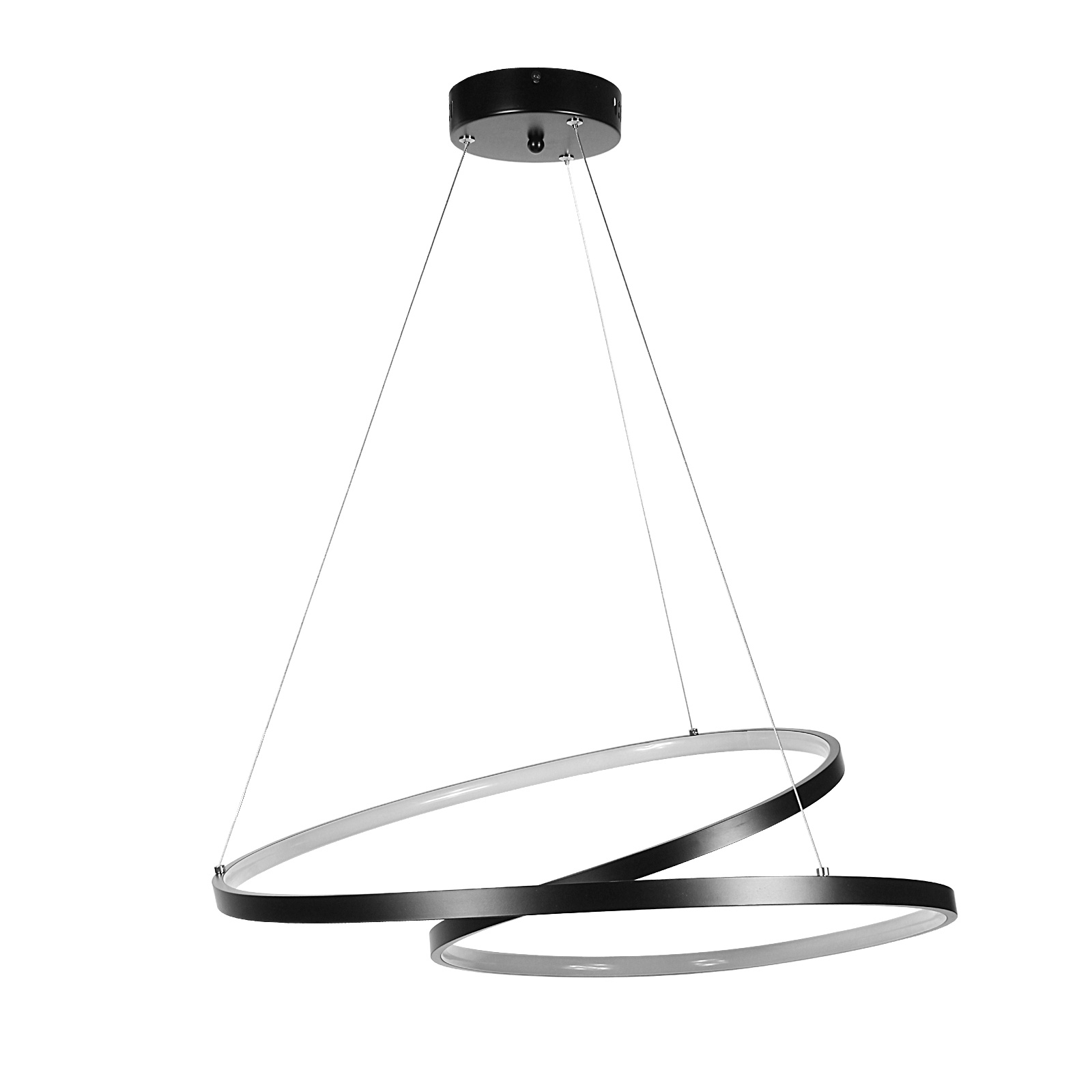 Lampa LED Ring wisząca na pilota LED 60W 888 - Decorativi