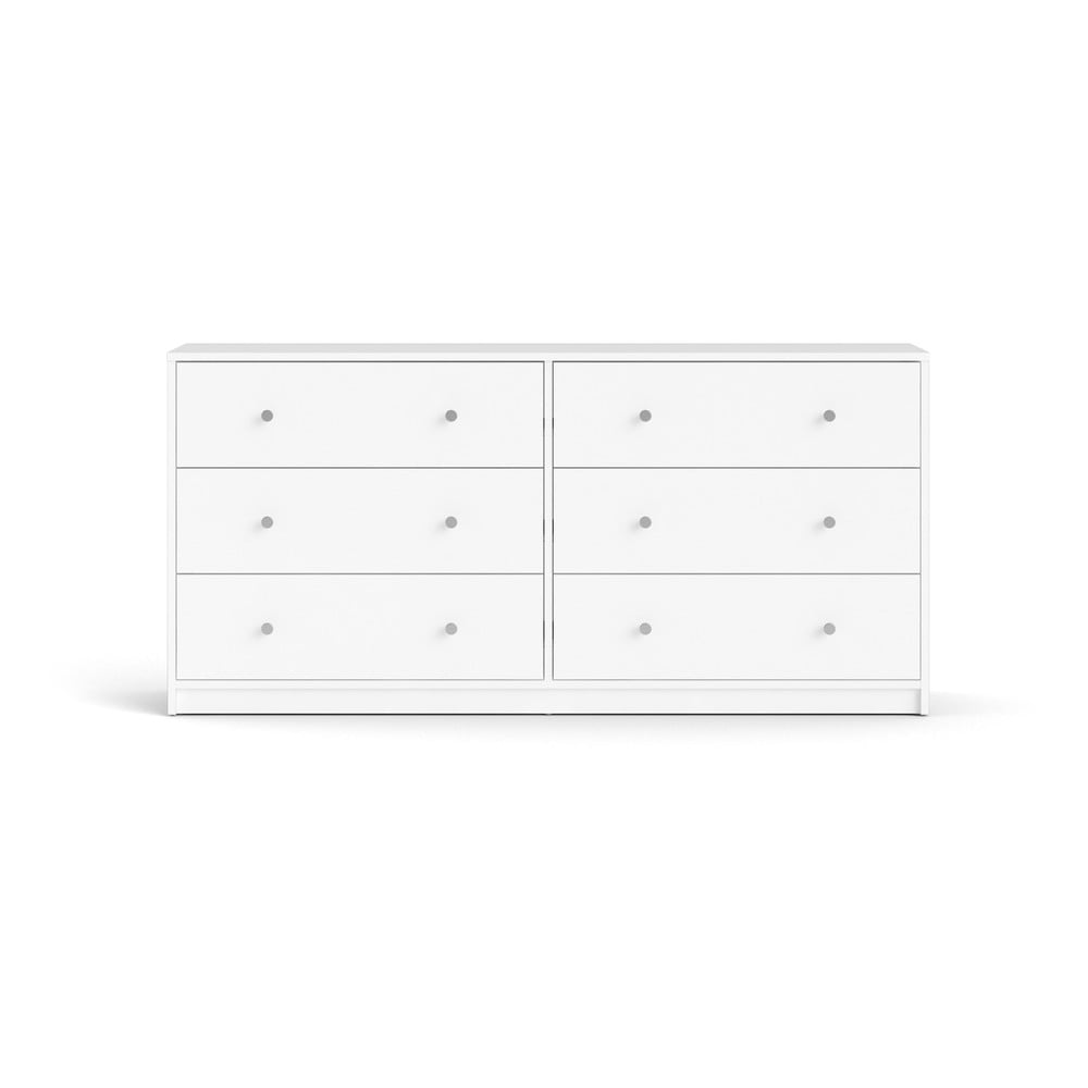 Biała komoda Tvilum May, 143 x 68 cm