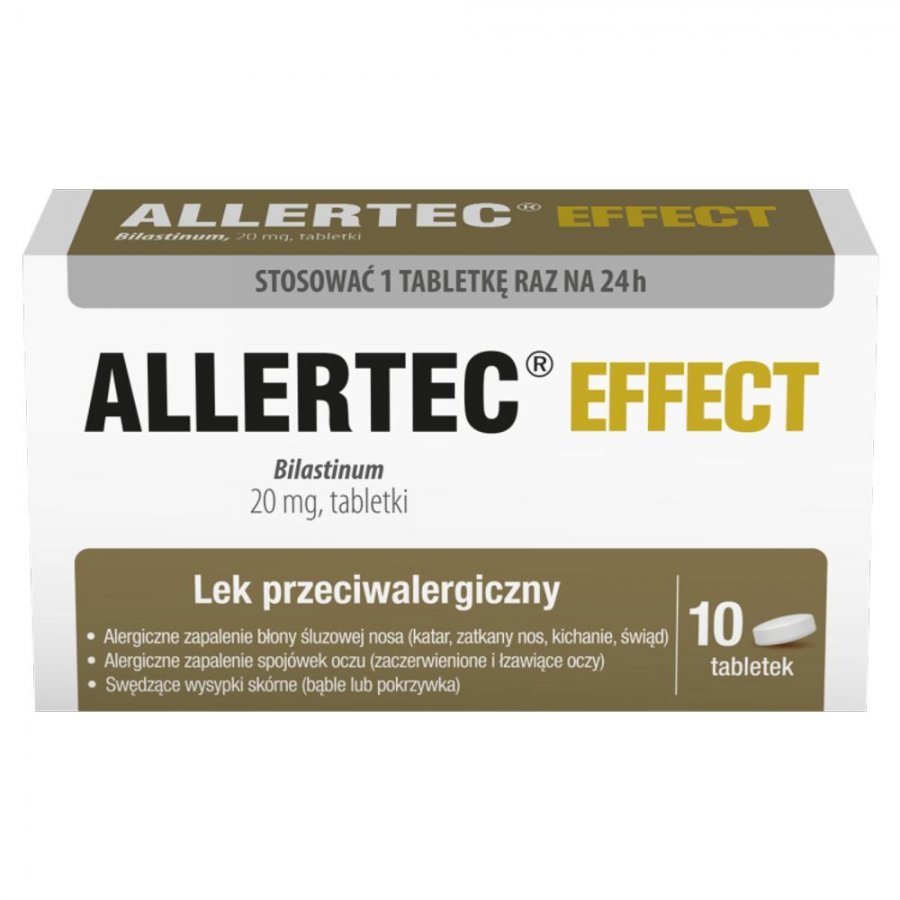 Polpharma Allertec Effect 20 mg x 10 tabl