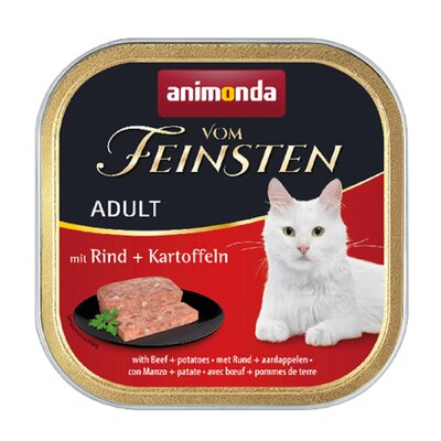Animonda Vom Feinsten Adult Z Wołowiną I Ziemniakami 100G