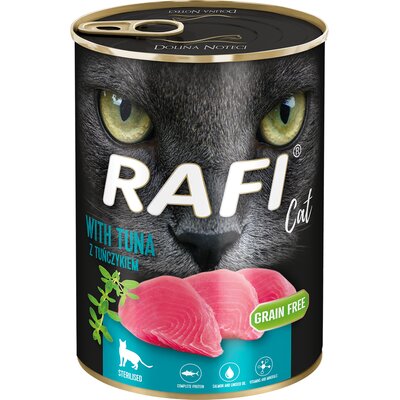 Dolina Noteci RAFI Cat adult sterilised z tuńczykiem 400 g