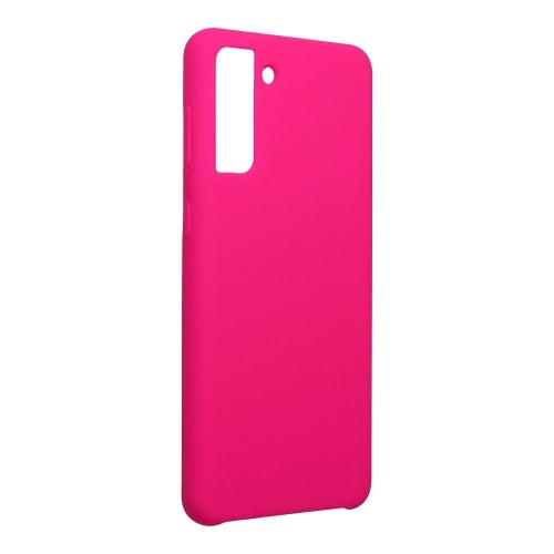 Forcell Futerał SILICONE do SAMSUNG Galaxy S21 Plus różowy (21)