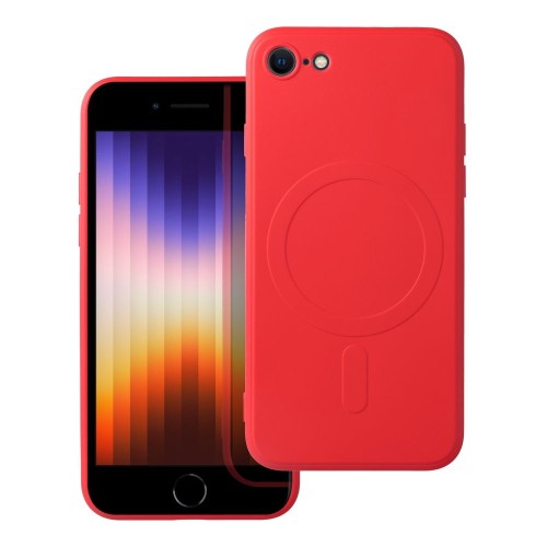OEM Futerał Silicone Mag Cover do iPhone 7 / 8 / Se 2020 / Se 2022 Czerwony