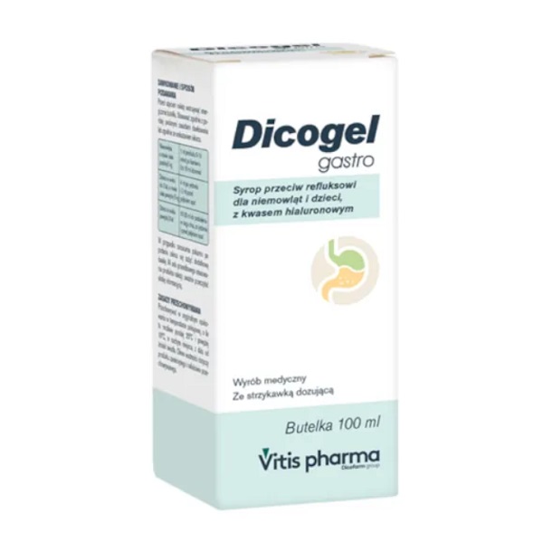 Vitis Pharma Dicogel Gastro syrop 100 ml 9102334